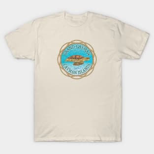 Grand Cayman, Cayman Islands, Gliding Sea Turtle T-Shirt